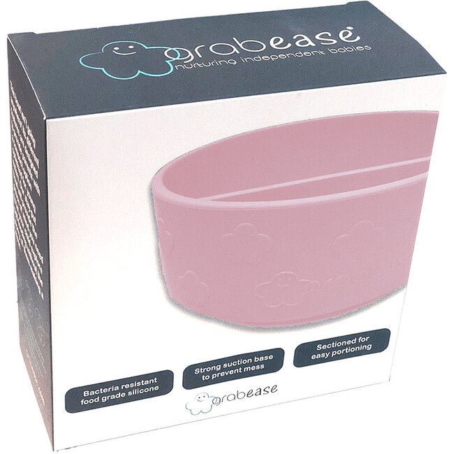 Silicone Suction Bowl, Blush - Food Storage - 2