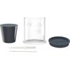 Spoutless Sippy & Straw Convertible Cup Set, Gray - Sippy Cups - 1 - thumbnail