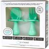Ergonomic Utensils with Travel Case, Mint - Food Storage - 5