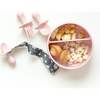 Silicone Suction Bowl, Blush - Food Storage - 4