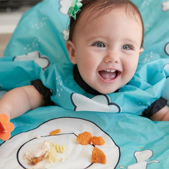 All Over Bib, Teal - Bibs - 3