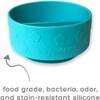Silicone Suction Bowl, Teal - Food Storage - 1 - thumbnail