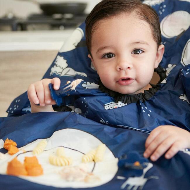 All Over Bib, Navy - Bibs - 3
