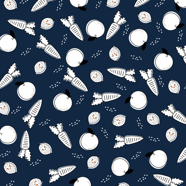 All Over Bib, Navy - Bibs - 4