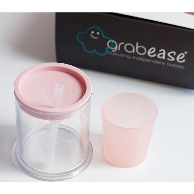 Spoutless Sippy & Straw Convertible Cup Set, Blush - Sippy Cups - 4