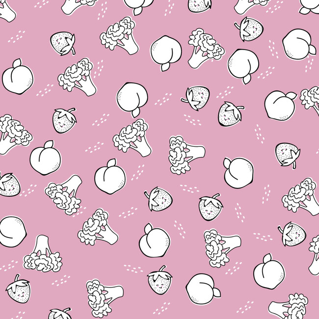 All Over Bib, Blush - Bibs - 4