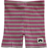 Cycle Short, Pink Stripes - Shorts - 1 - thumbnail
