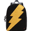 Mini Kane Kids Backpack, Black Lightning - Backpacks - 1 - thumbnail