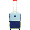 Logan Suitcase, Navy and Neon - Luggage - 1 - thumbnail