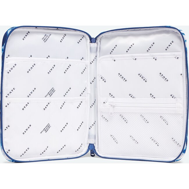 Kennedy Artfolio, Indigo Patchwork - Bags - 2