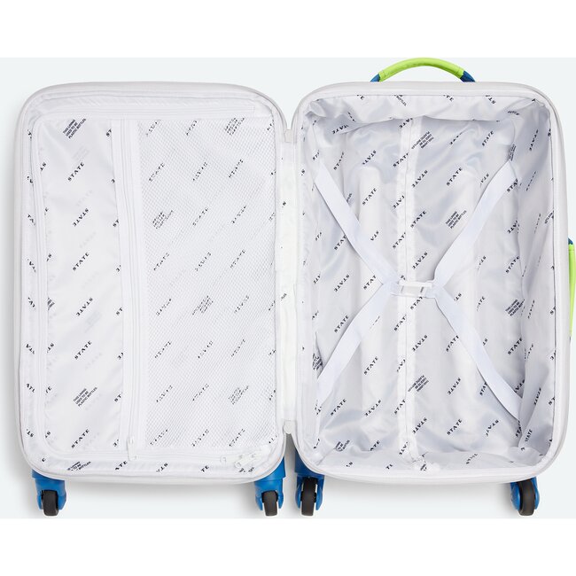 Logan Suitcase, Navy and Neon - Luggage - 4
