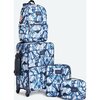 Logan Suitcase, Indigo Patchwork - Luggage - 5 - thumbnail