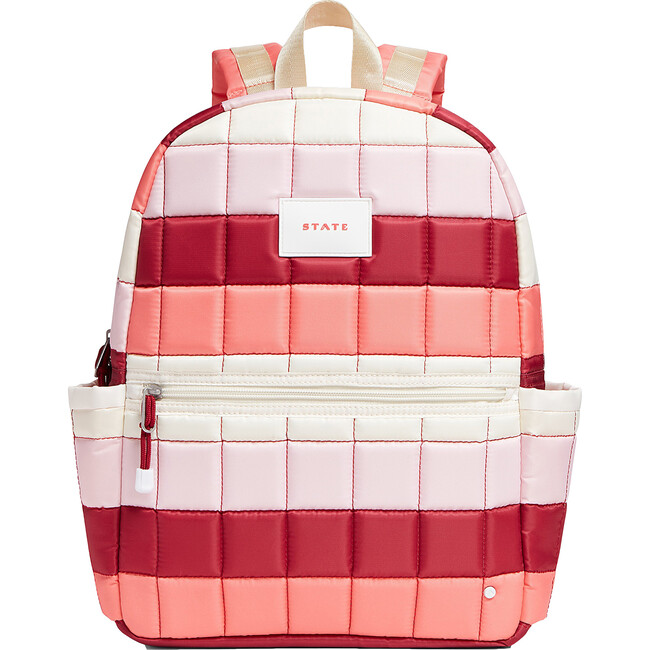 Kane Kids Backpack, Pink Puffer - Backpacks - 1