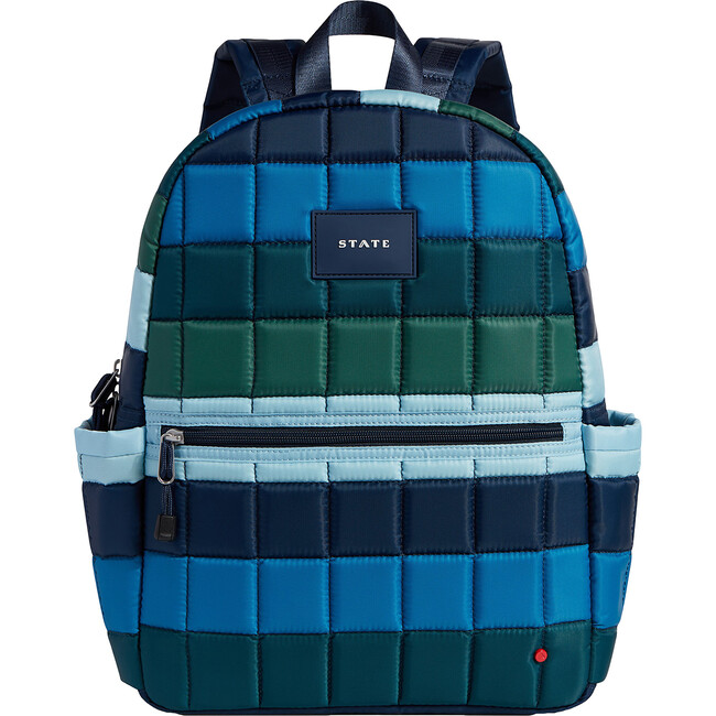 Kane Kids Backpack, Blue Puffer - Backpacks - 1