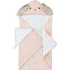 Petit Bunny Towel Set, Pink - Towels - 1 - thumbnail