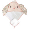 Petit Bunny Towel Set, Pink - Towels - 3 - thumbnail