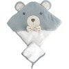 Petit Bear Towel Set, Blue - Towels - 2 - thumbnail