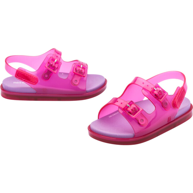 Wide Sandal, BB Pink & Lilac - Sandals - 5