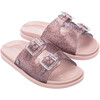 Wide Kid, Pink Glitter - Sandals - 1 - thumbnail
