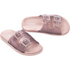 Wide Kid, Pink Glitter - Sandals - 5