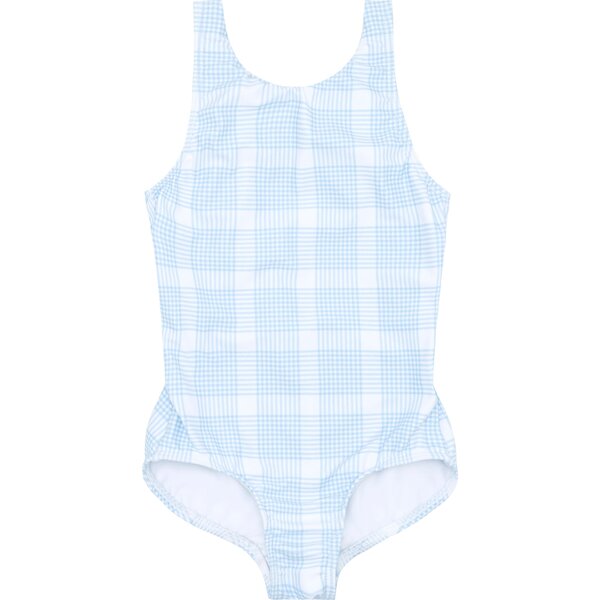 Girl's Sunwashed Double Bow One Piece - Minnow Sun Shop | Maisonette