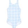 Girl's Sunwashed Double Bow One Piece - One Pieces - 1 - thumbnail