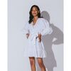 Women's Magdalena Wrap, Ivory - Dresses - 3