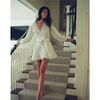 Women's Magdalena Wrap, Ivory - Dresses - 5