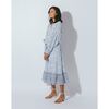 Women's Garnet Kimono, Hydrangea - Dresses - 4