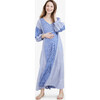 The Women's Nessa Dress, Sky Wildflower - Dresses - 2