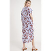 The Women's Linen Riviera Dress, Heron Print - Dresses - 4