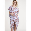 The Women's Linen Riviera Dress, Heron Print - Dresses - 5