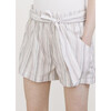 The Women's Damia Short, Ivory Stripe - Shorts - 3