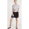 The Women's Damia Short, Black Stripe - Shorts - 2