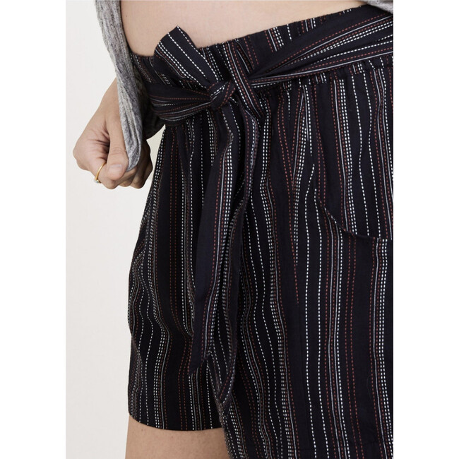 The Women's Damia Short, Black Stripe - Shorts - 3