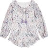 Heather Floral Romper - Rompers - 1 - thumbnail