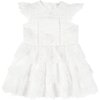 Baby Clover Lace Dress, Ivory - Dresses - 1 - thumbnail