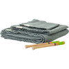 Linen Waffle Towel, Blue Fog - Towels - 2