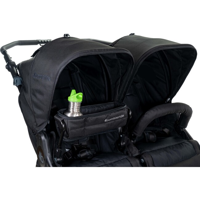 Snack Pack Matte Black for Indie Twin - Stroller Accessories - 2