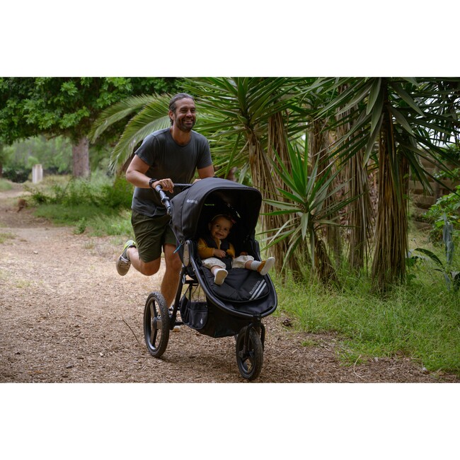 Speed Matte Black - Double Strollers - 6