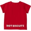 Smiley Bear Tee , Red - Tees - 2