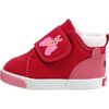 Smiley Bunny Second Shoes, Red - Sneakers - 3
