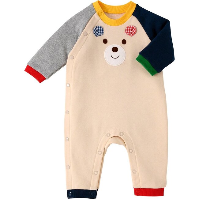 Smiley Bear Coverall, Multi