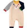 Smiley Bear Coverall, Multi - Rompers - 1 - thumbnail
