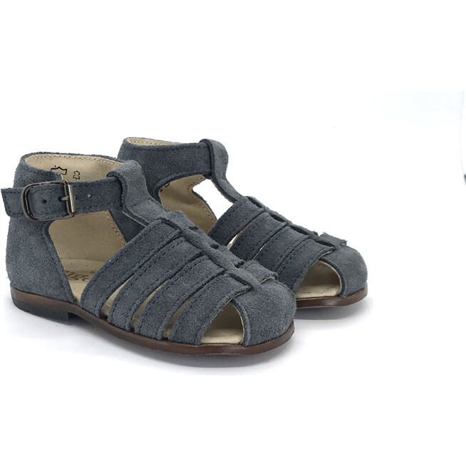 Jules T-Strap Sandal, Shark - Sandals - 1