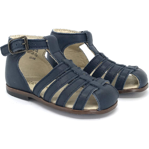 Jules T-Strap Sandal, Navi - Sandals - 1