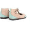 Dione T-Strap, Nude with Mint - T-Straps - 5