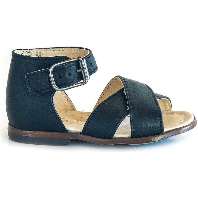 Athina Ankle Strap Sandal, Noir - Sandals - 3