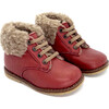 Aesop First Step Boots, Bordeaux - Boots - 1 - thumbnail