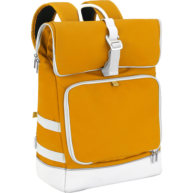 Sancy Backpack, Yellow - Diaper Bags - 1